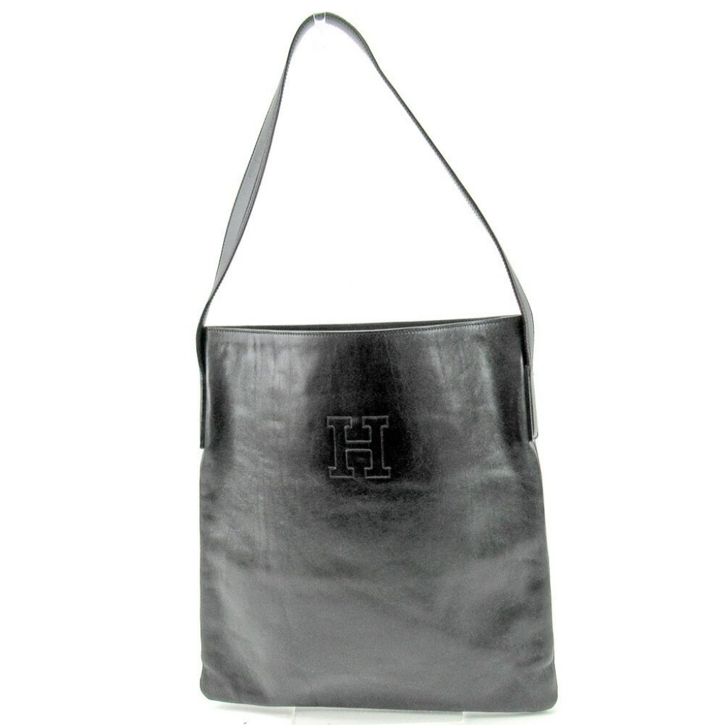 Hirofu Shoulder Bag Black Women Authentic Secondhand
